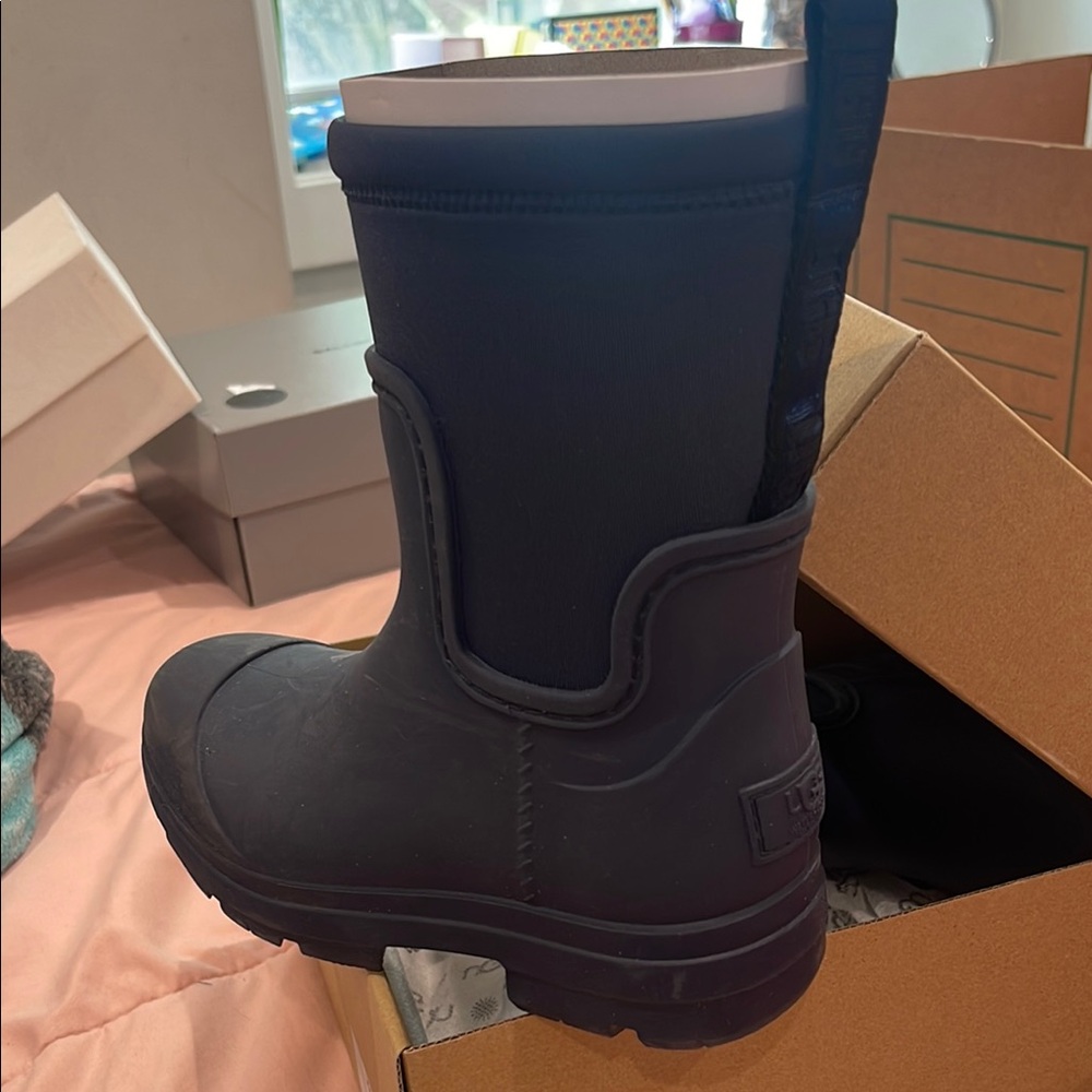 UGG Kids Black Snow Boots
